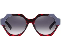 BS2607-0081_Red_Geometric_Acetate_Sunglasses_front