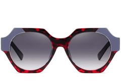 BS2607-0081_Red_Geometric_Acetate_Sunglasses_front
