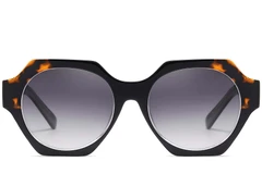 BS2607-0082_Black_Geometric_Acetate_Sunglasses_front