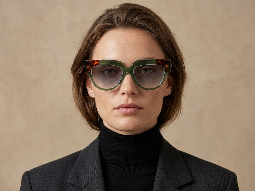 BS2607-0084_Green_Butterfly_Acetate_Sunglasses-tryon_female