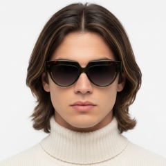 BS2607-0084_Green_Butterfly_Acetate_Sunglasses_model