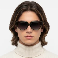 BS2607-0084_Green_Butterfly_Acetate_Sunglasses_model