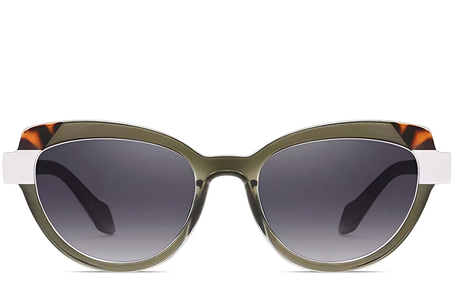 BS2607-0091_Green_Butterfly_Acetate_Sunglasses_front