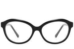 BS2607-0093_Black_Butterfly_Acetate_Glasses_front