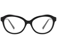 BS2607-0093_Black_Butterfly_Acetate_Glasses_front