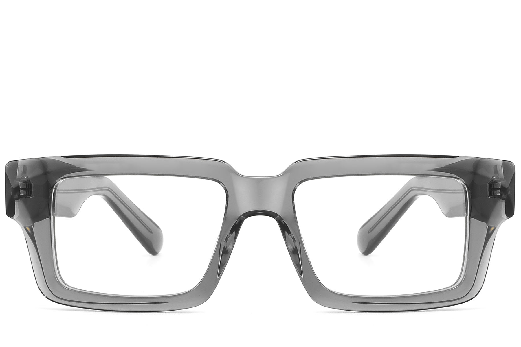 BS2607-0099_Grey_Rectangular_Acetate_Glasses_front