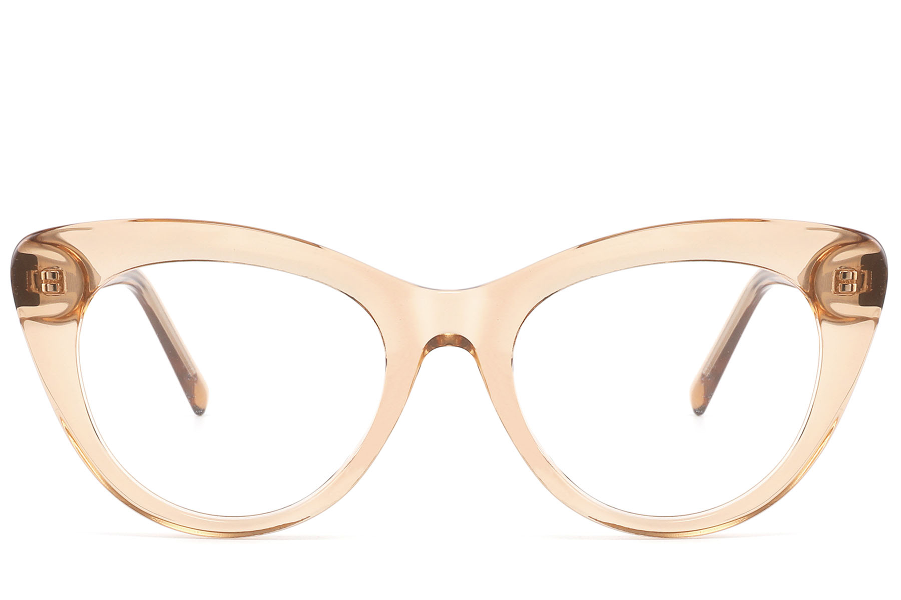 BS2607-0109_Orange_Butterfly_Acetate_Glasses_front