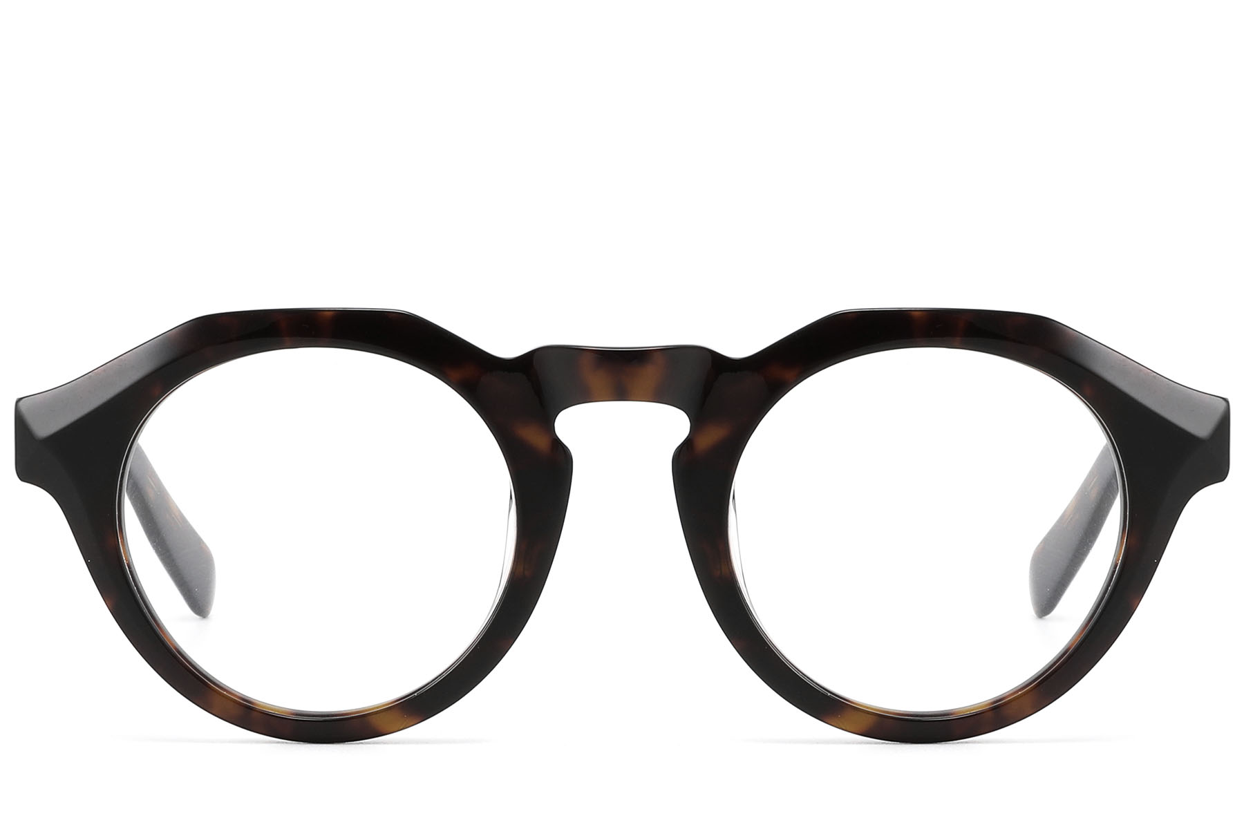 BS2607-0110_Tortoiseshell_Round_Acetate_Glasses_front