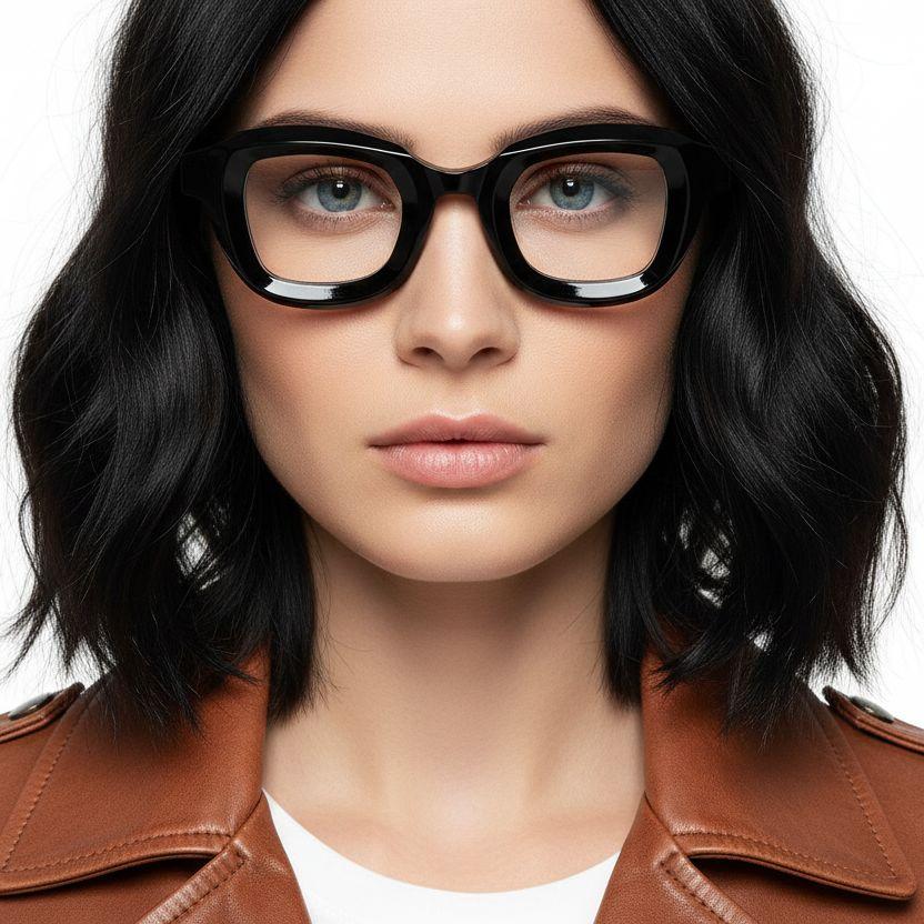 bs2607-0130_black_rectangular_acetate_glasses_model