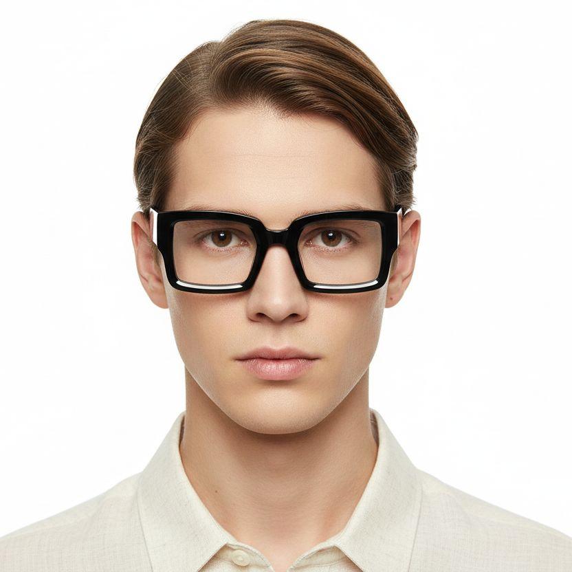bs2607-0139_black_rectangular_acetate_glasses_model