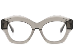 BS2607-0176_Grey_Geometric_Acetate_Glasses_front
