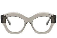 BS2607-0176_Grey_Geometric_Acetate_Glasses_front
