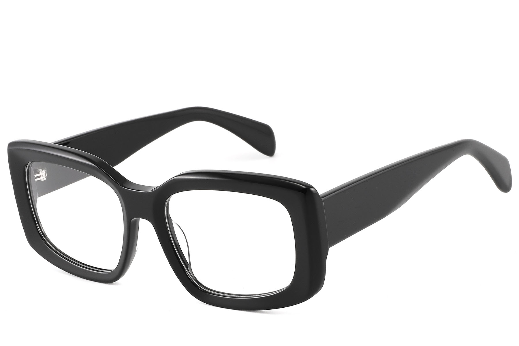 BS2607-0188_Black_Rectangular_Acetate_Glasses_corner