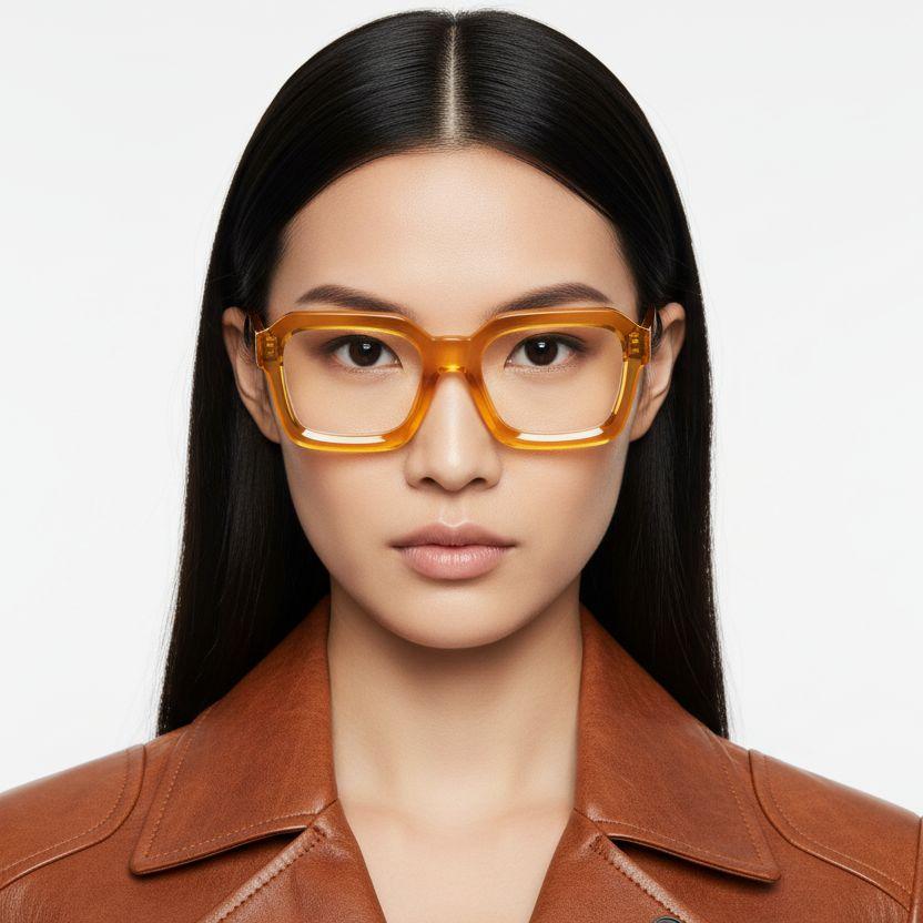 bs2607-0204_yellow_rectangular_acetate_glasses_model