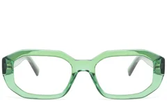 BS2607-0217_Green_Rectangular_Acetate_Glasses_front