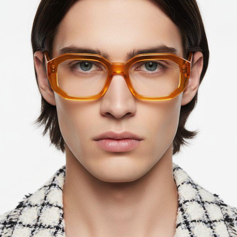 bs2607-0219_yellow_rectangular_acetate_glasses_model
