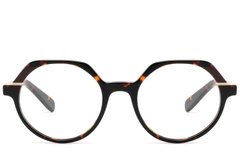 BS2607-0236_Tortoiseshell_Geometric_Acetate_Glasses_front