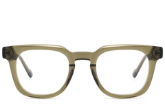 BS2607-0238_Green_Rectangular_Acetate_Glasses_front