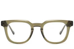 BS2607-0238_Green_Rectangular_Acetate_Glasses_front