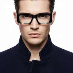 bs2607-0242_black_rectangular_acetate_glasses_model