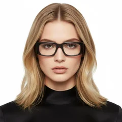 bs2607-0243_brown_rectangular_acetate_glasses_model