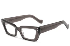 Occhiali in acetato grigio farfalla #BS2607-0259