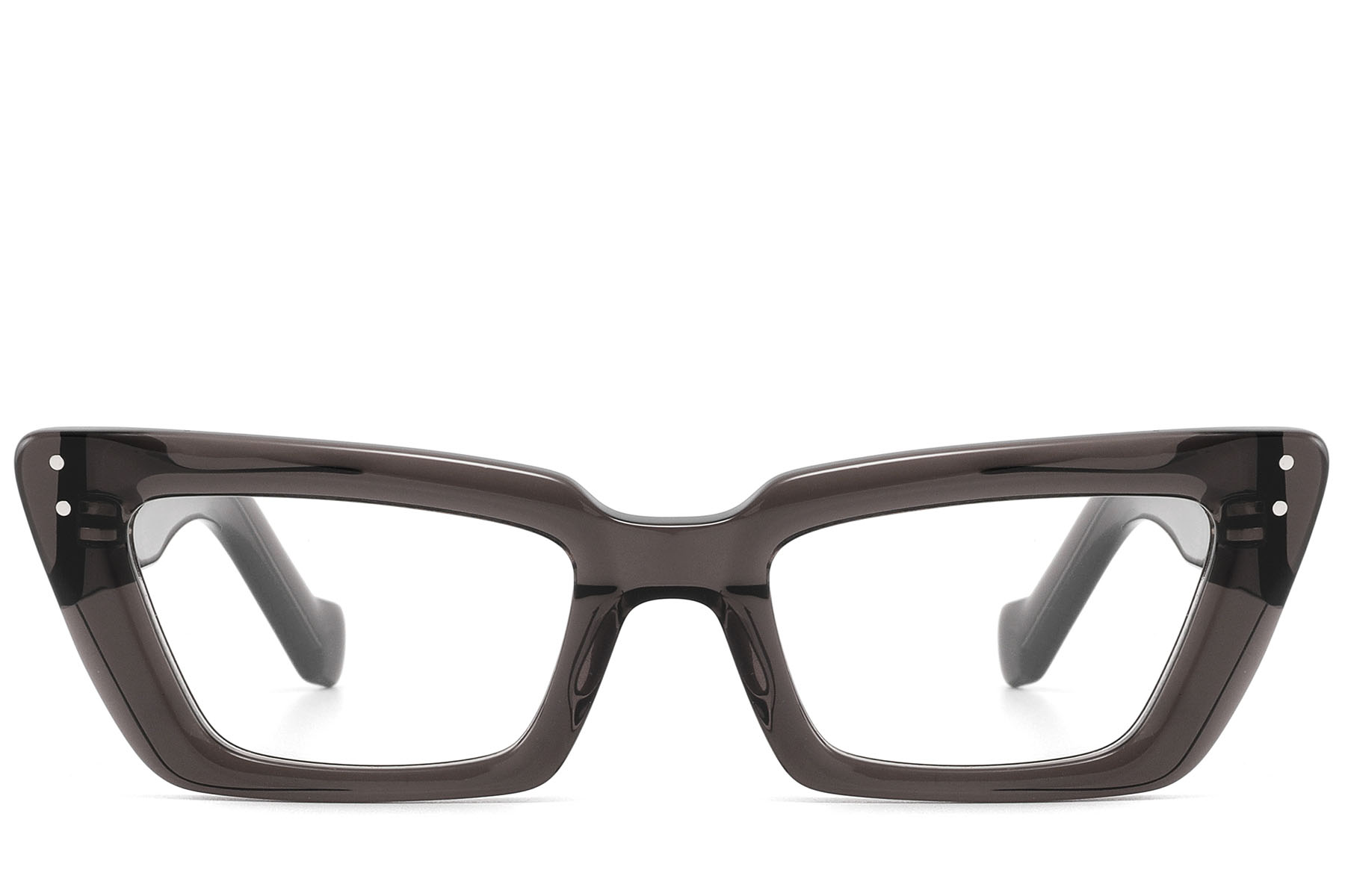 Butterfly Gray Acetate Glasses #BS2607-0259