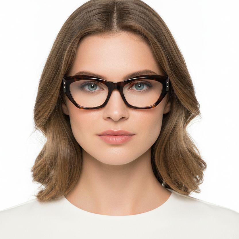 Butterfly Tortoiseshell Acetate Glasses #BS2607-0258