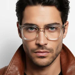bs2607-0266_transparent_rectangular_acetate_glasses_model