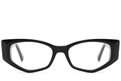 BS2607-0281_Black_Geometric_Acetate_Glasses_front