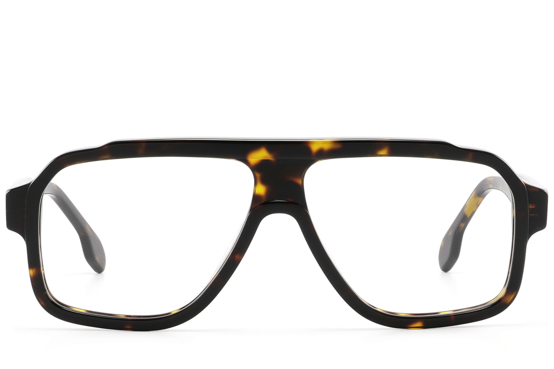 BS2607-0296_Tortoiseshell_Aviator_Acetate_Glasses_front