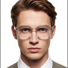 bs2607-0318_transparent_rectangular_acetate_glasses_model