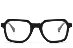 BS2607-0319_Black_Rectangular_Acetate_Glasses_front