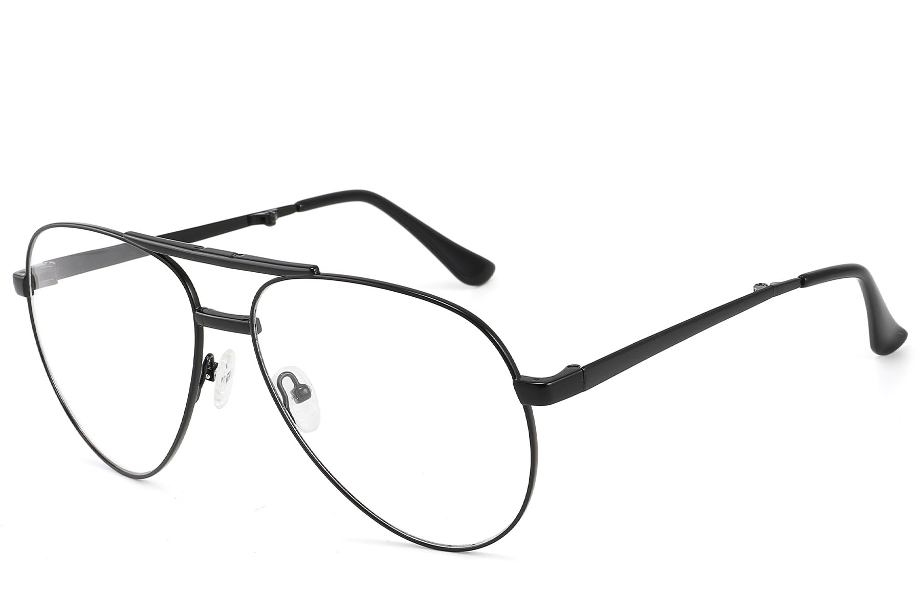 BS2607-0345_Black_Aviator_Acetate_Glasses_corner