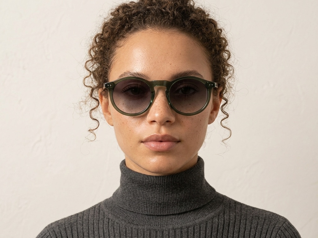 BS2607-0349_Green_Oval_Acetate_sunglasses-tryon_female