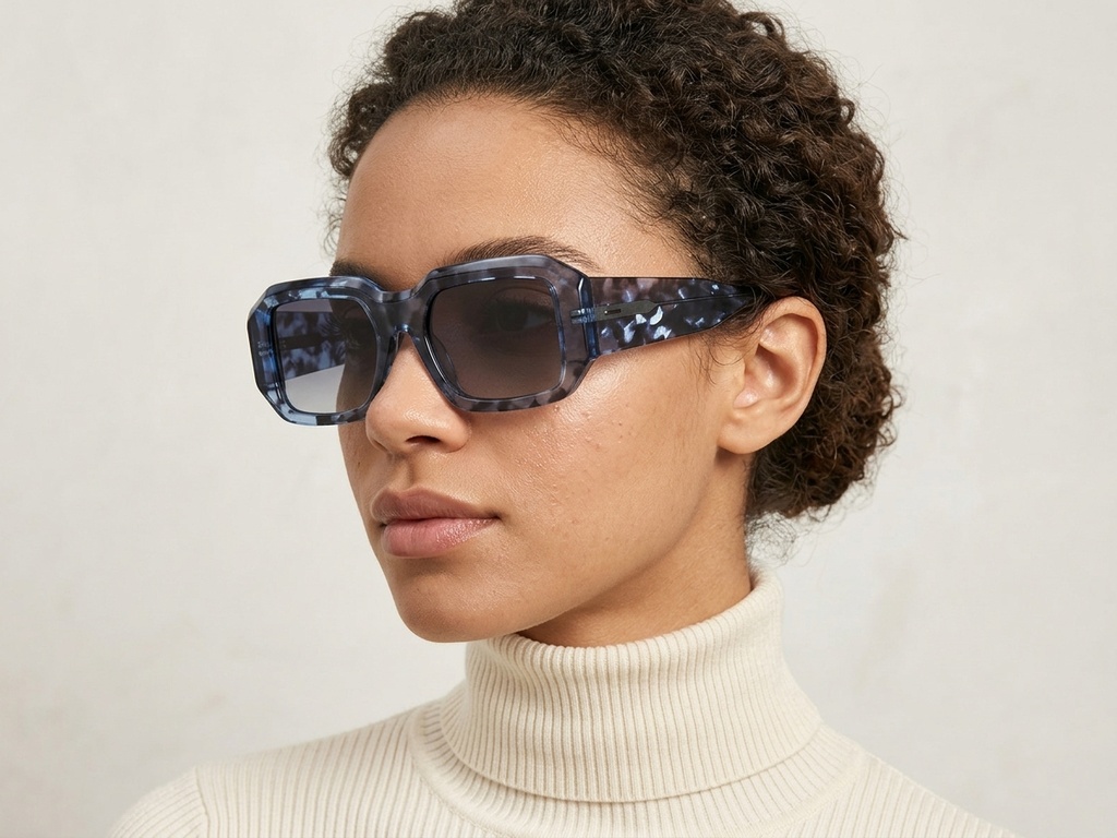 BS2607-0354_Blue_Rectangular_Acetate_sunglasses_corner-tryon_female