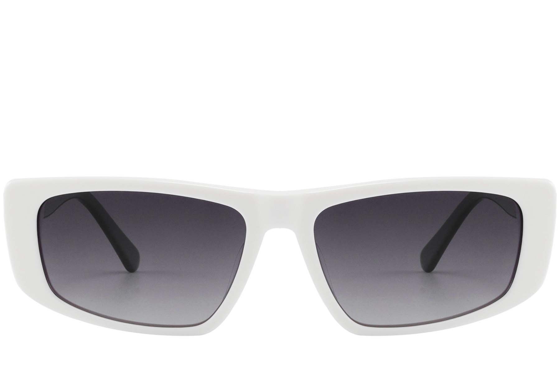 BS2607-0359_White_Aviator_Acetate_sunglasses_front