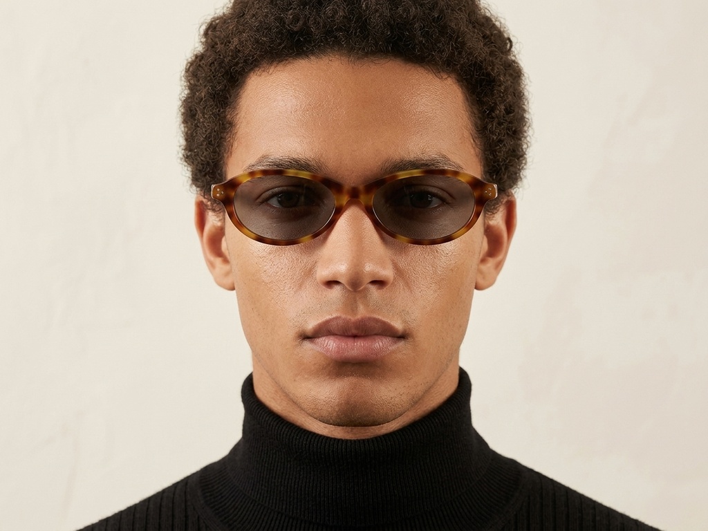 BS2607-0367_Tortoiseshell_Oval_Acetate_sunglasses-tryon_male