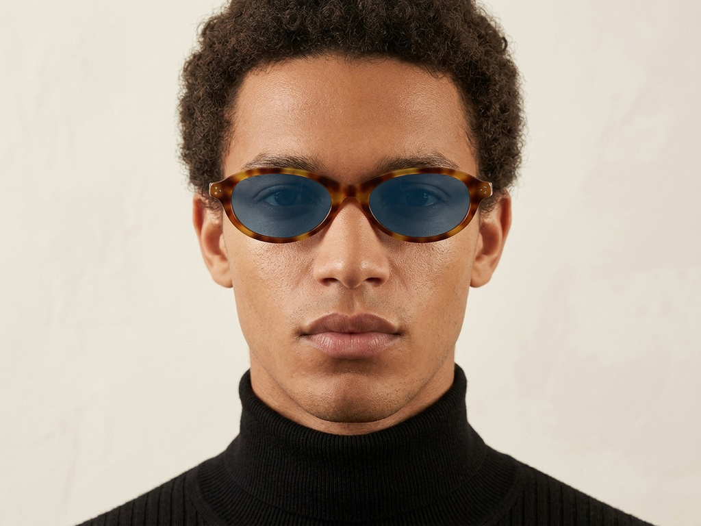 BS2607-0367_Tortoiseshell_Oval_Acetate_sunglasses-tryon_male