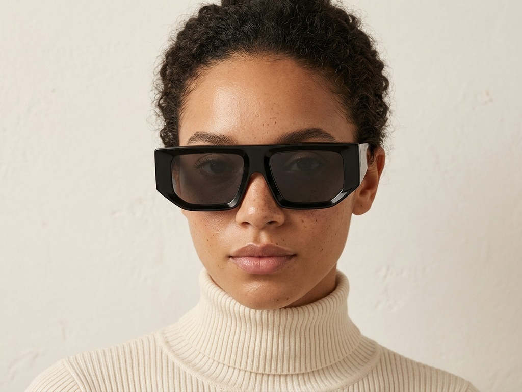 BS2607-0376_Black_Aviator_Acetate_sunglasses-tryon_female