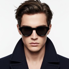 bs2607-0383_grey_oval_acetate_sunglasses_model