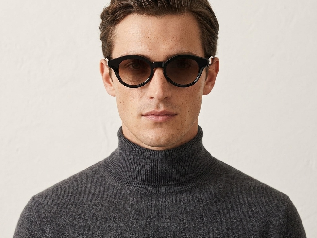 BS2607-0384_Black_Oval_Acetate_sunglasses-tryon_male