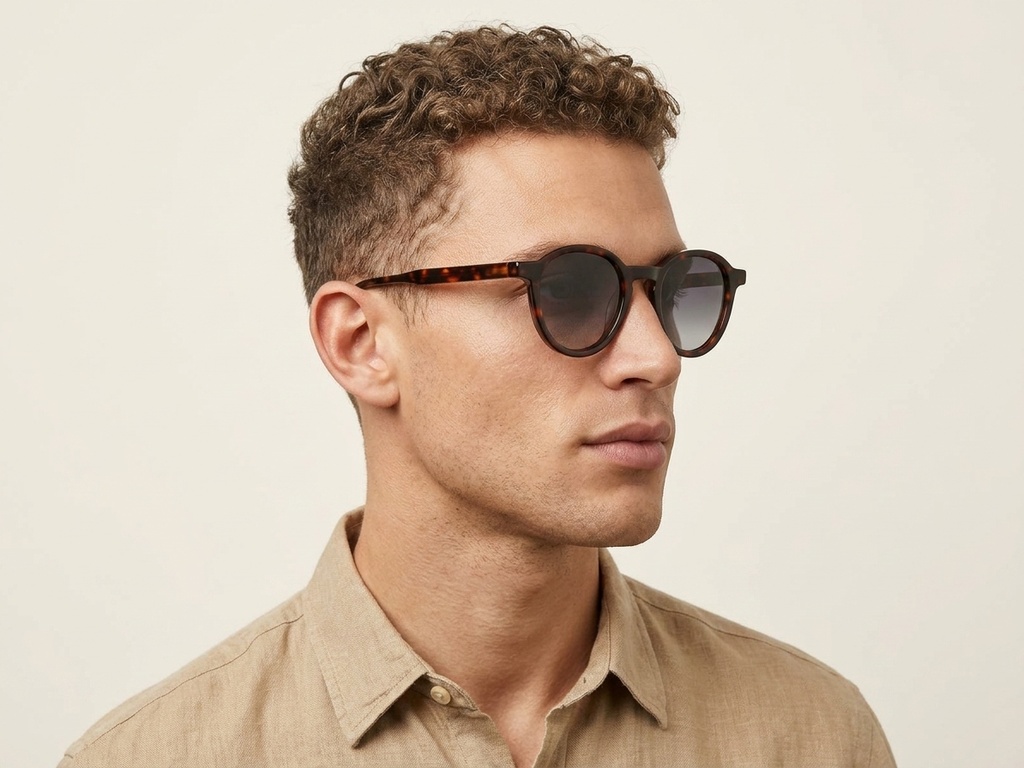 BS2607-0388_Tortoiseshell_Oval_Acetate_sunglasses_corner-tryon_male