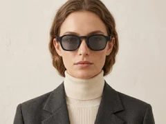 BS2607-0393_Black_Rectangular_Acetate_sunglasses-tryon_female