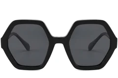 BS2607-0398_Black_Geometric_Acetate_sunglasses_front