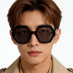 bs2607-0398_black_geometric_acetate_sunglasses_model