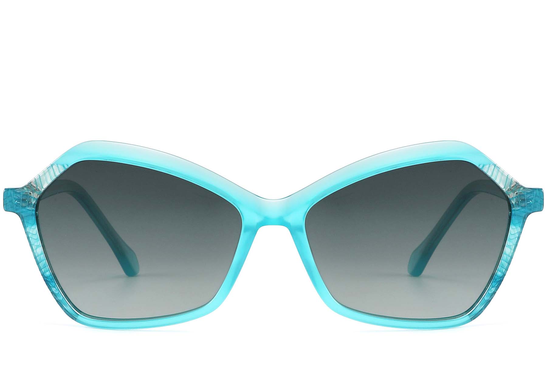 BS2607-0400_Blue_Geometric_Acetate_sunglasses_front