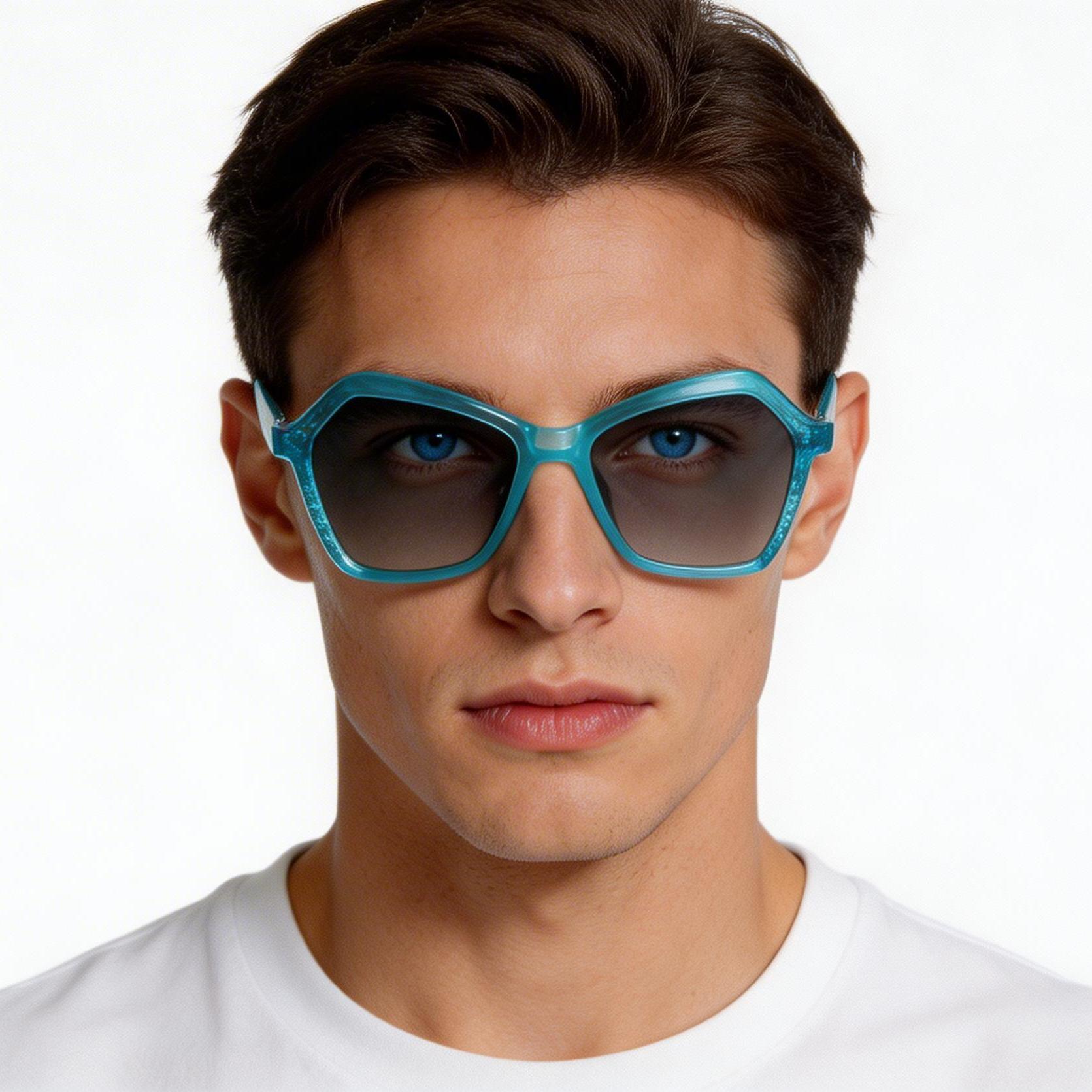 bs2607-0400_blue_geometric_acetate_sunglasses_model