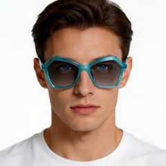 bs2607-0400_blue_geometric_acetate_sunglasses_model