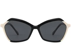 BS2607-0401_Black_Geometric_Acetate_sunglasses_front